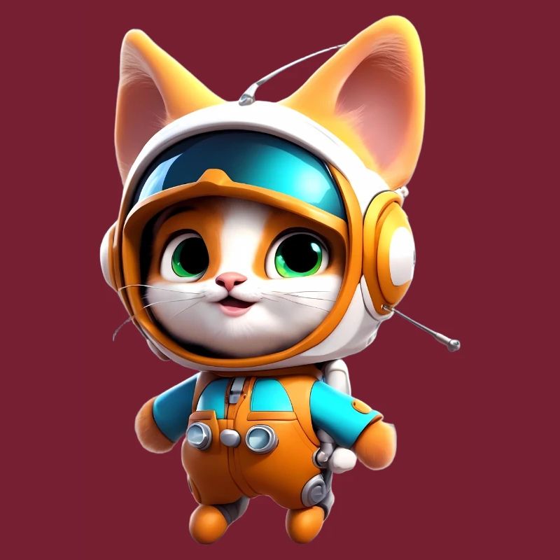 Astronaut Kätzchen