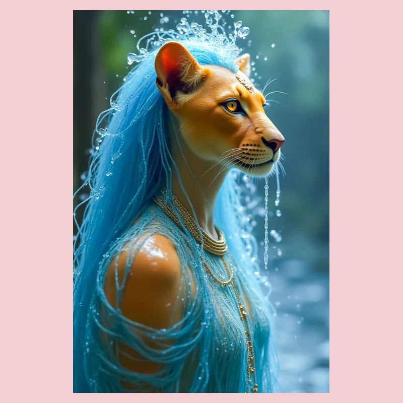 Tefnout, déesse à tête de lion