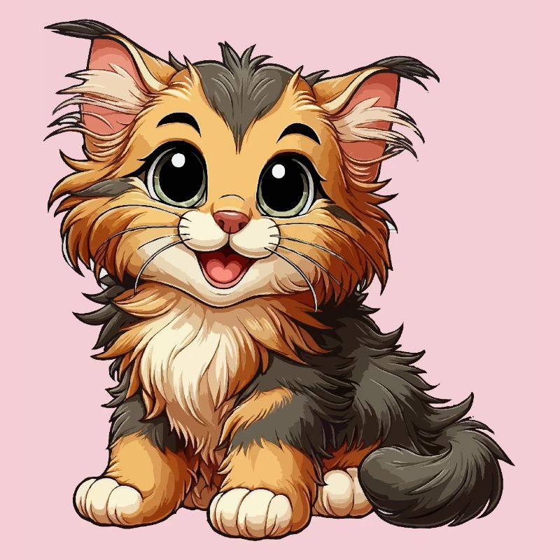 Bébé chat Main Coon