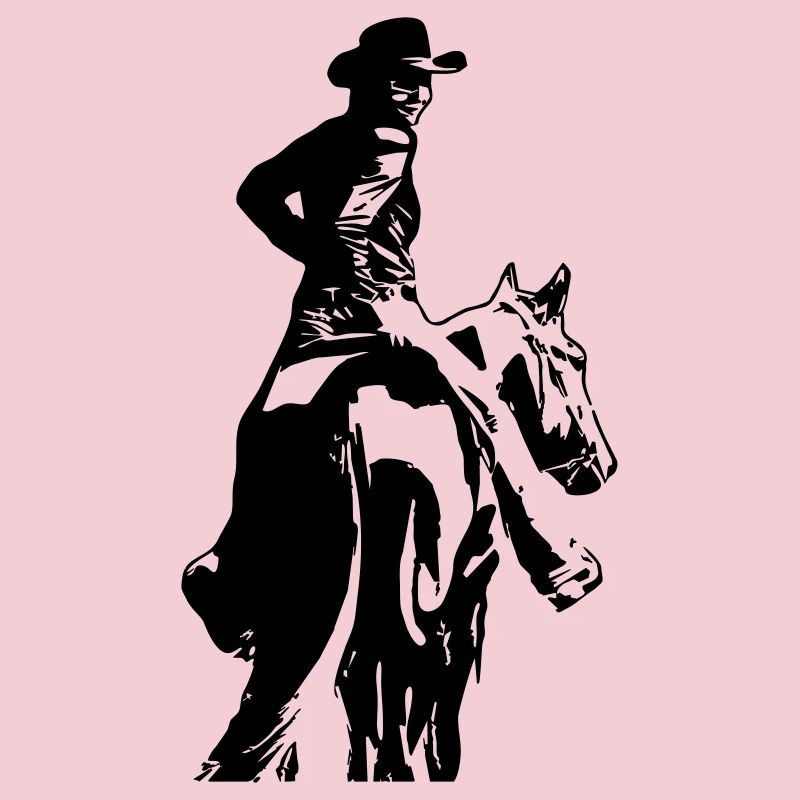 mit Pferd