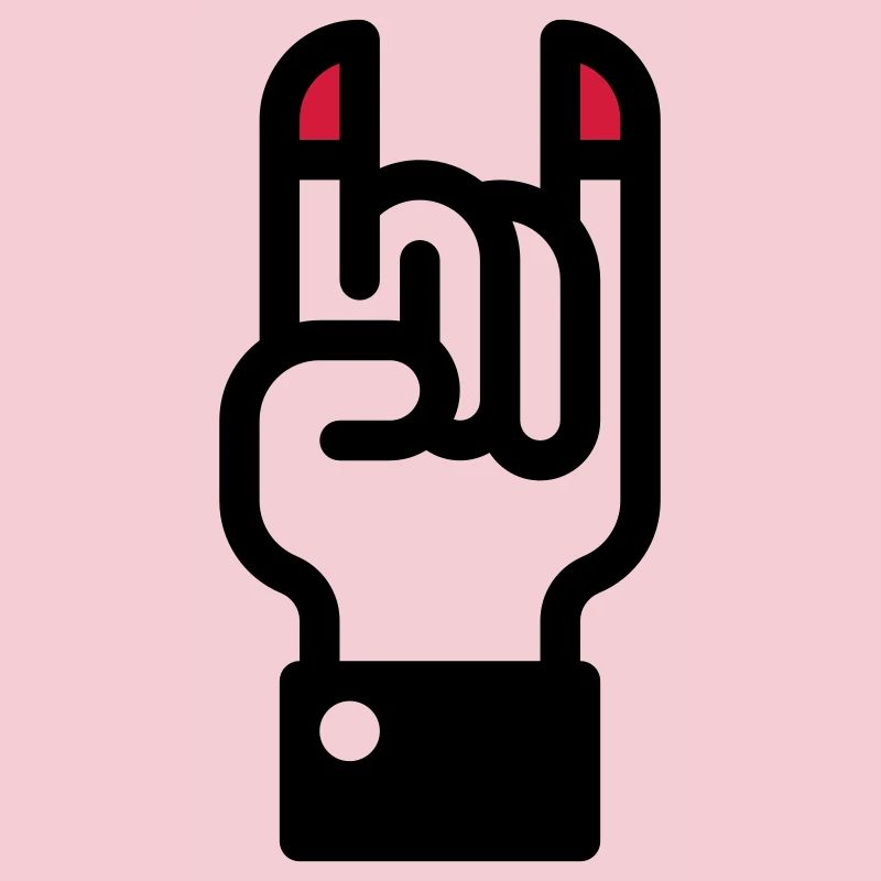 Teufelshörner Handzeichen / Devil's Horns Hand