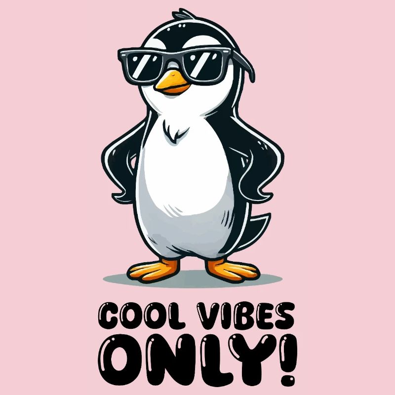 pinguin comic cool