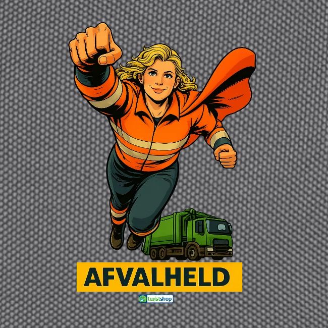 Afvalheld vrouw