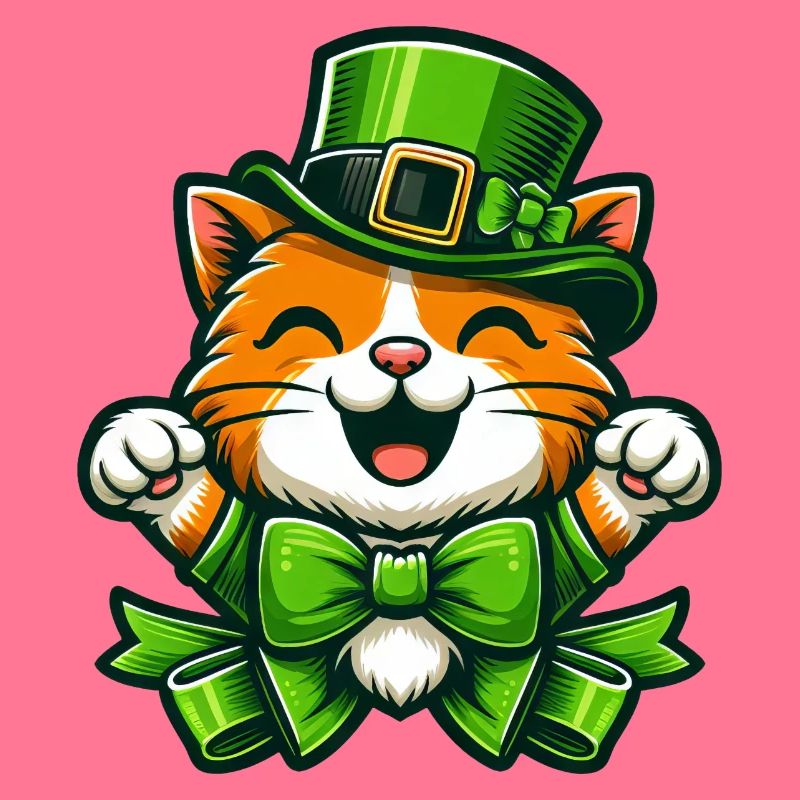 Dessin animé mignon de la Saint-Patrick