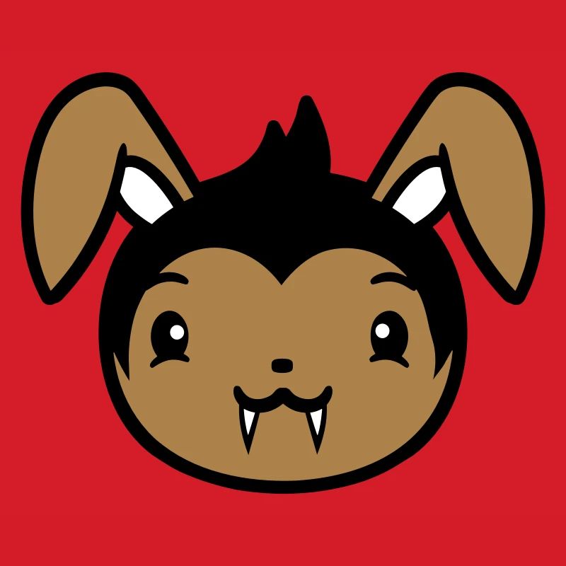 Bunny Vampire Sharp Long Teeth Halloween Costume