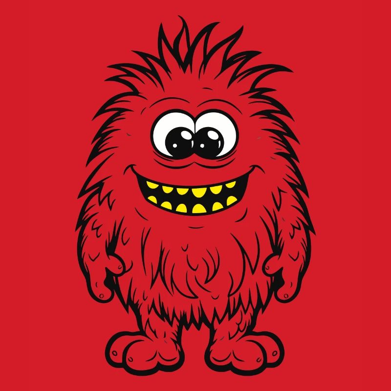 Drôle de créature de monstre de compagnie