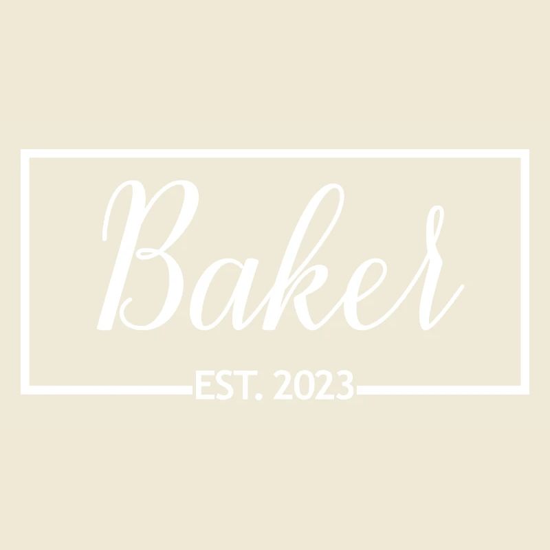 Baker Est. 2023 Backen Gebäck Future Baker Geschenk