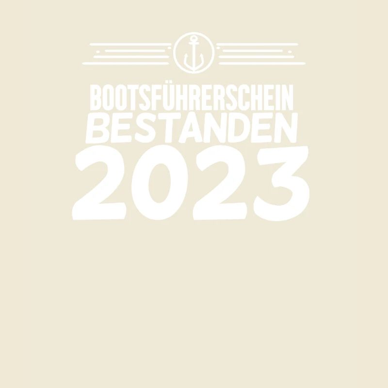 Bootsführerschein 2023 Motorboot Geschenk