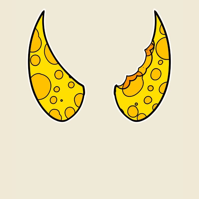 Horn Horns Cheese Devil