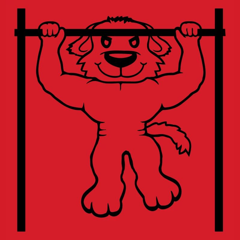 Chien Pull-ups Bar Muscles Gym Pull-Up Bar