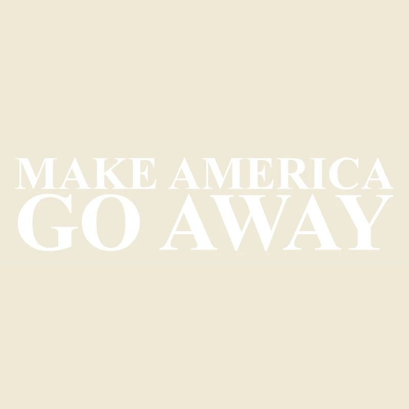 Lass Amerika verschwinden