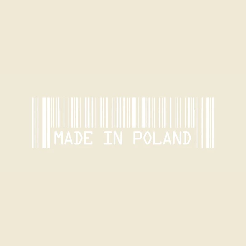 Fabriqué en Pologne - Pologne - Pologne - Code-barres - Dash