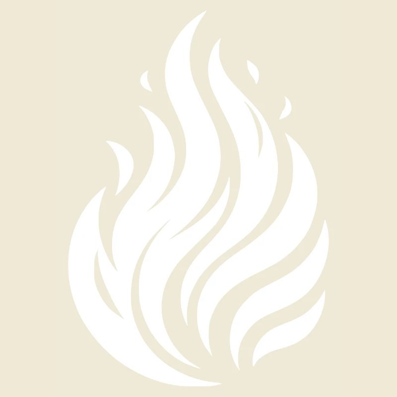Feu Tatouage Flammes Illustration Design