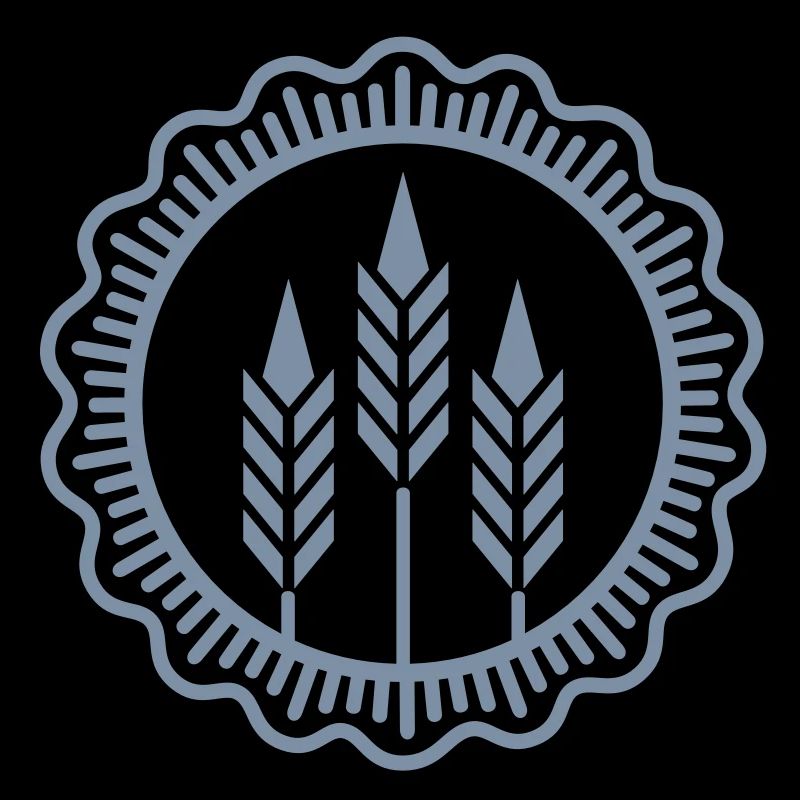 Weizen-Sigel / wheat medaillon (1c)