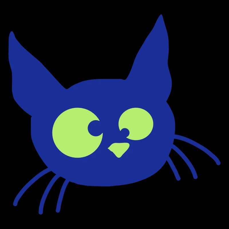 Crazy Cat Squints Funny Eyes Grimace Fun