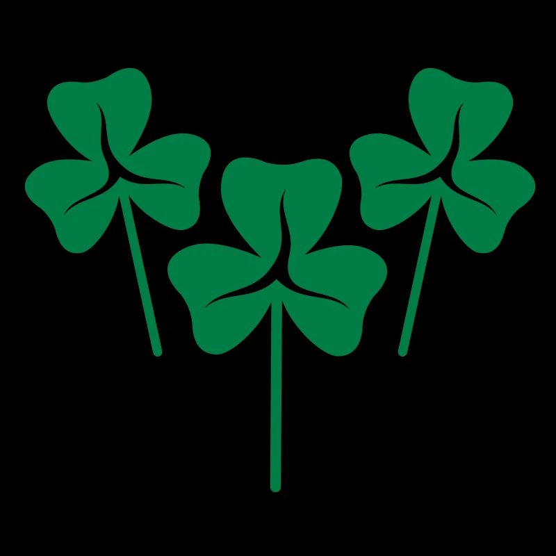 nouvelles SHAMROCKS trois feuilles de trèfle trio