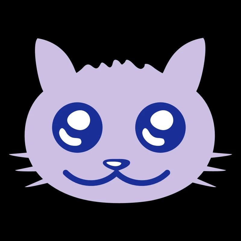 Jolie chatte Ayant l’air heureuse Joyeuse Souriante