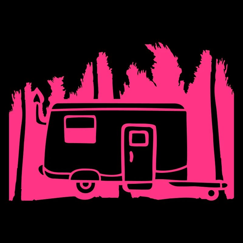 Caravan Palm Trees Recreation Holidays Outdoor Camper