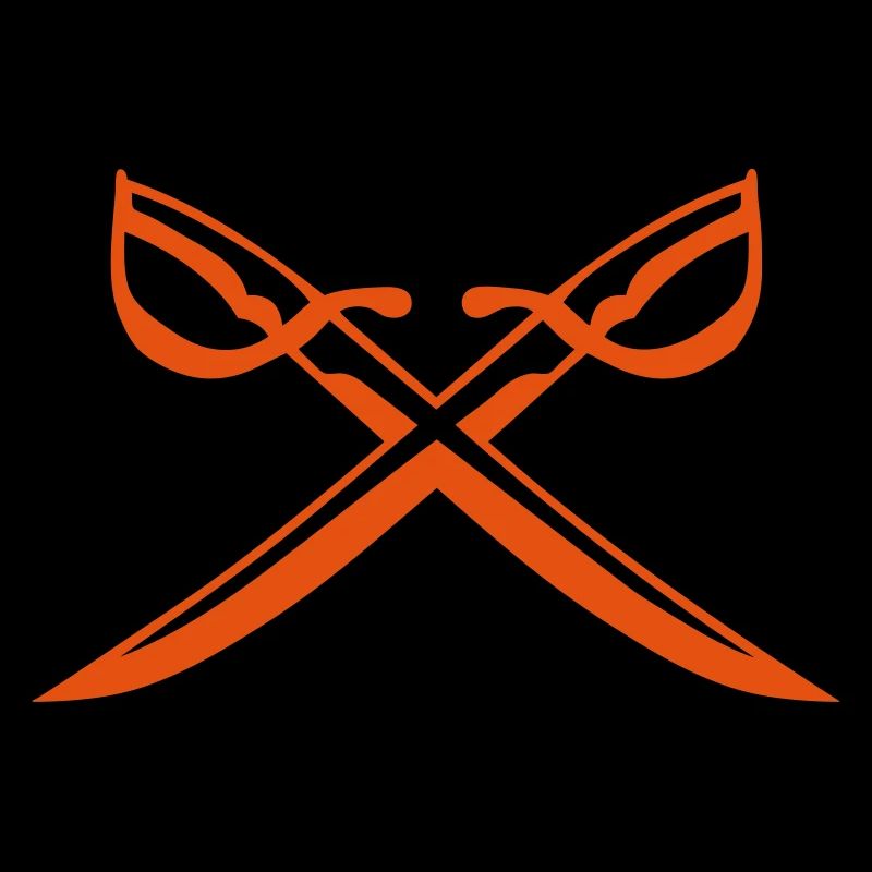 epee sabre croise 24062