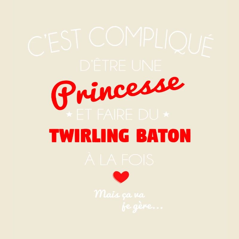 Twirling baton