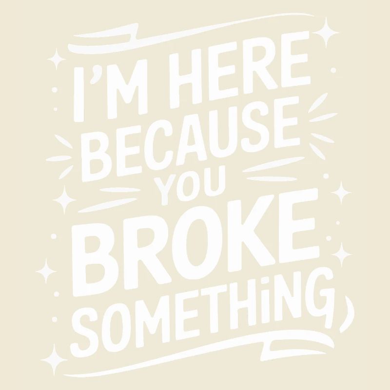 Technischer Support Computerfreak Nerd