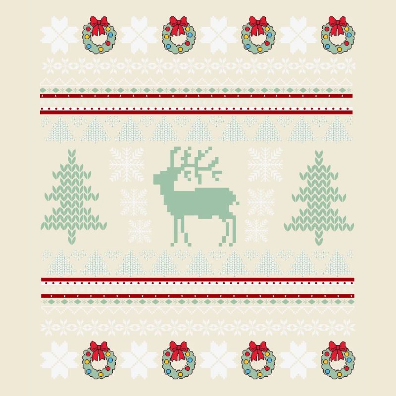 Retro Christmas Pattern