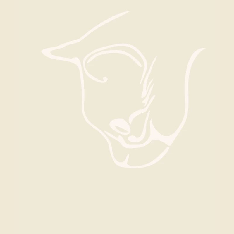 Conception graphique de visage de chat