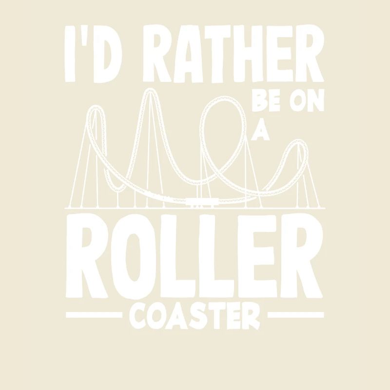 Roller Coaster Lieber Auf Einer Achterbahn