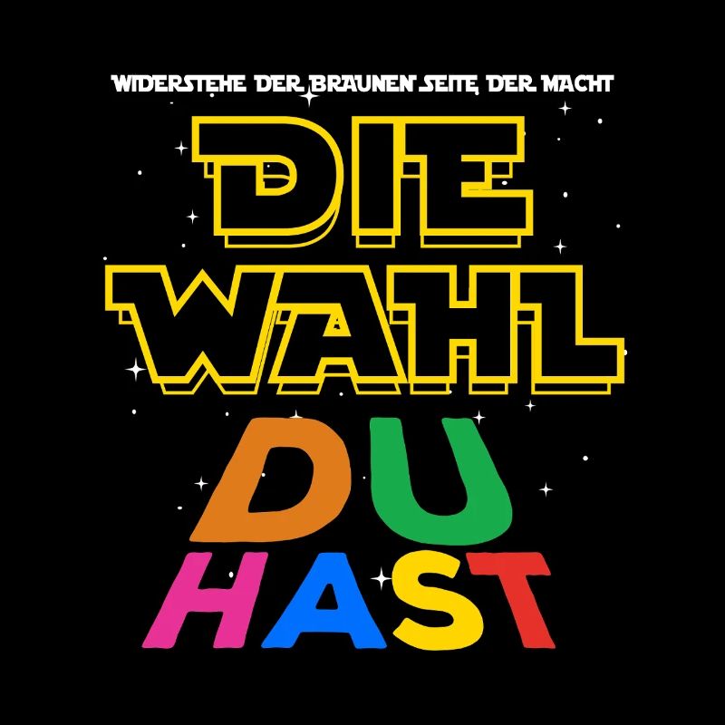 Die Wahl du hast - Wähler - bunt - Vielfalt