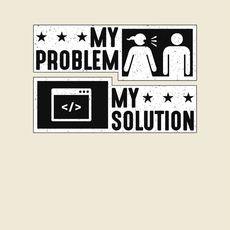 Online Coder My Problem My Pictogram Dad Developer