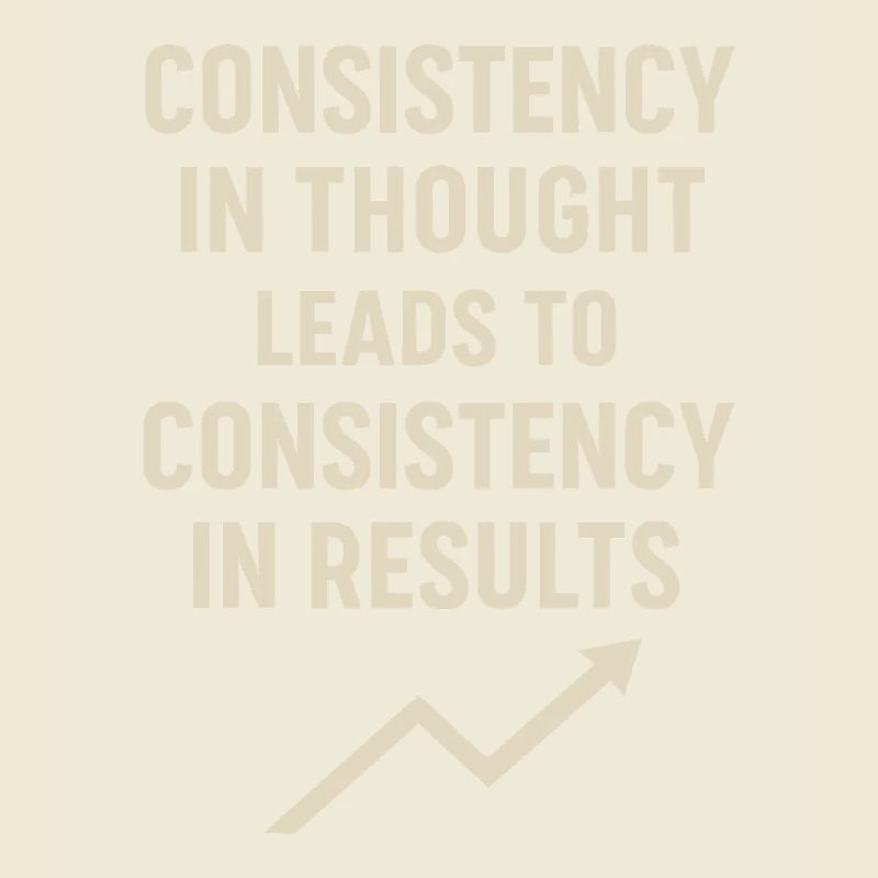 La cohérence dans la pensée conduit à la cohérence dans la pensée