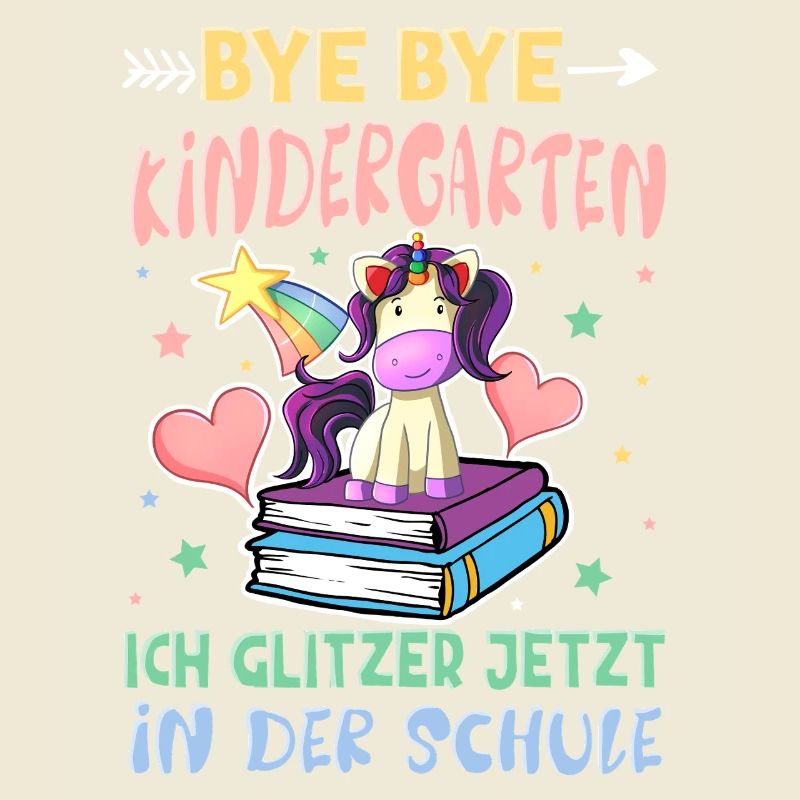 Bye Bye Kindergarten Einschulung