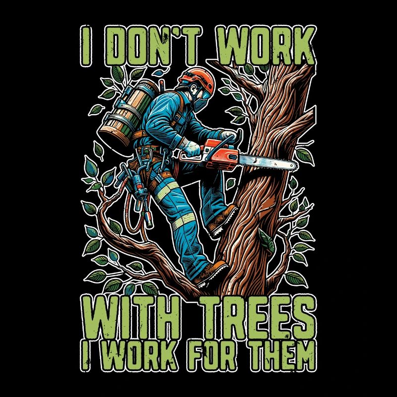 Tree Surgeon I Don't Work Arborist Tree Surgeons