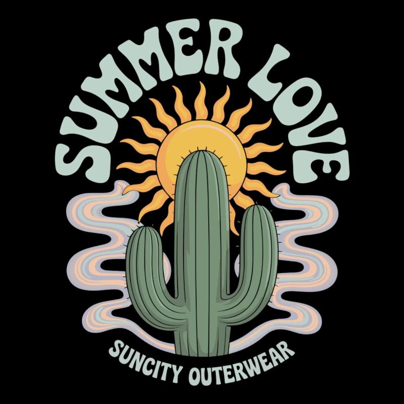 Cactus Sun Style rétro