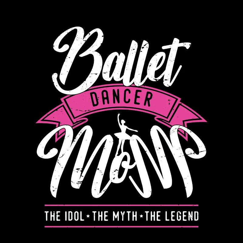 Danseuse de ballet Maman L’Idole Aime La Musique Classique