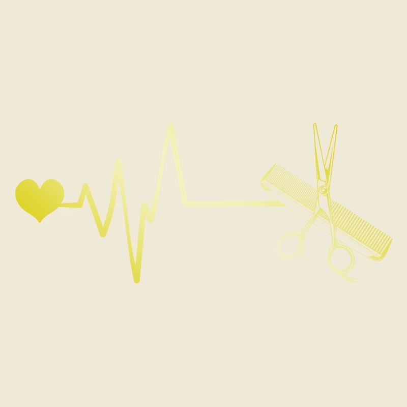 Ciseaux Barber Pulse Coeur Amour