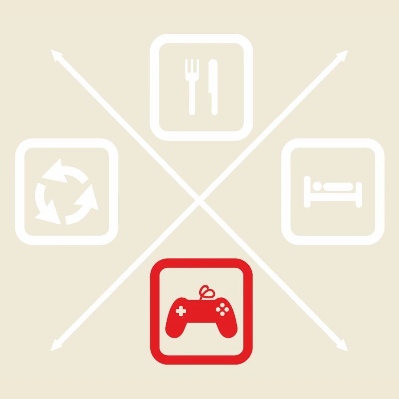 Der Lebenszyklus eines Gamers,Geek,Gamer,Gaming