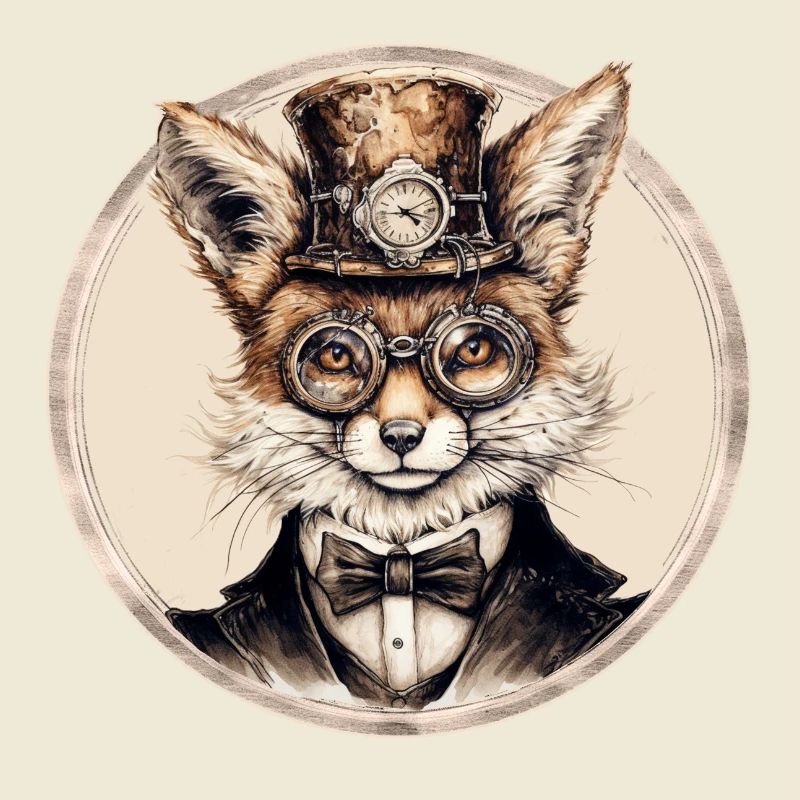 Steampunk Fuchs