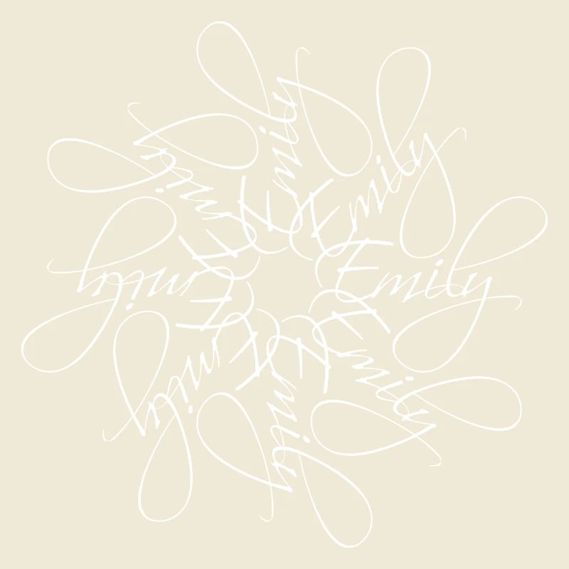 Emily Name Namensmandala