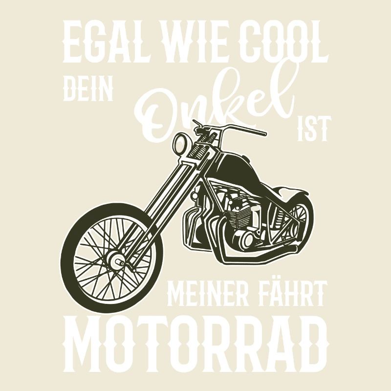 Motorrad Chopper cool Onkel Geschenkidee NEU