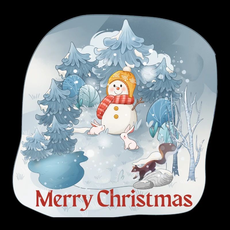 Snowman Merry Christmas