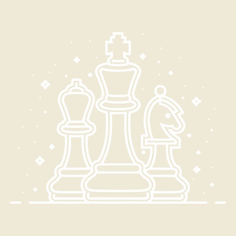 Chess Pieces Trait Sketch