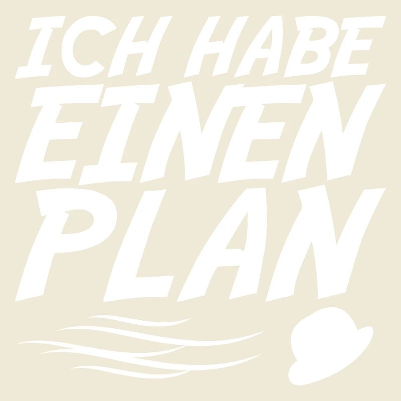 ich habe einen Plan DDR Nostalgie Geschenk