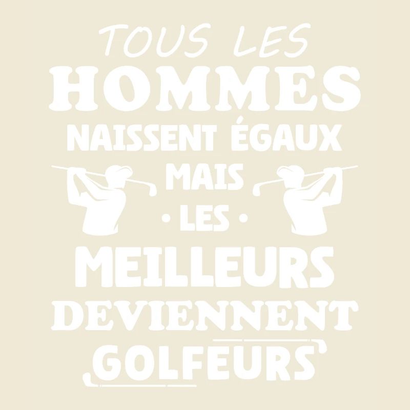 Hommes Meilleurs Deviennent Golfeurs Humour