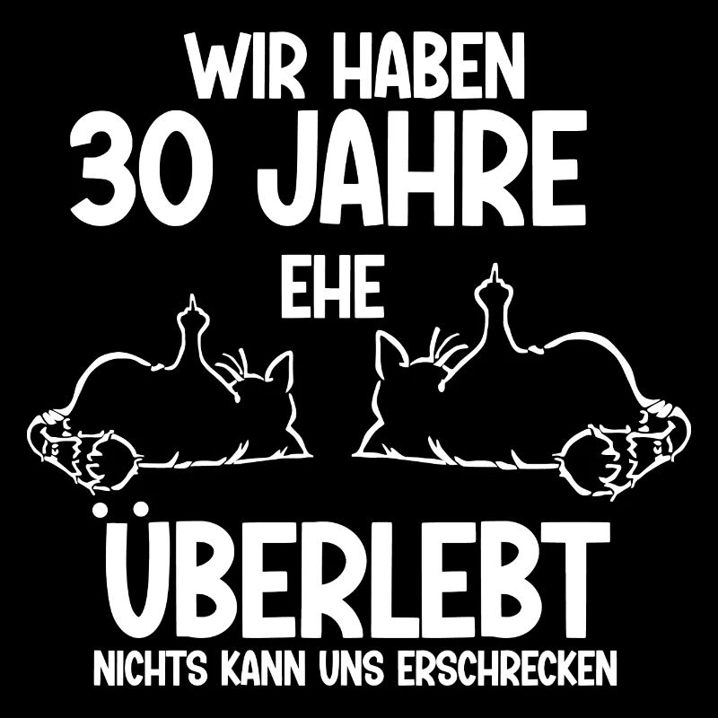 30 Jahre Ehe überlebt Perlen Hochzeit Hochzeitstag