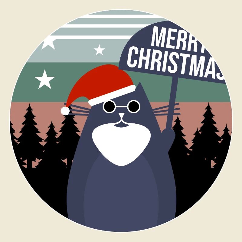 Idée cadeau de Noël chat