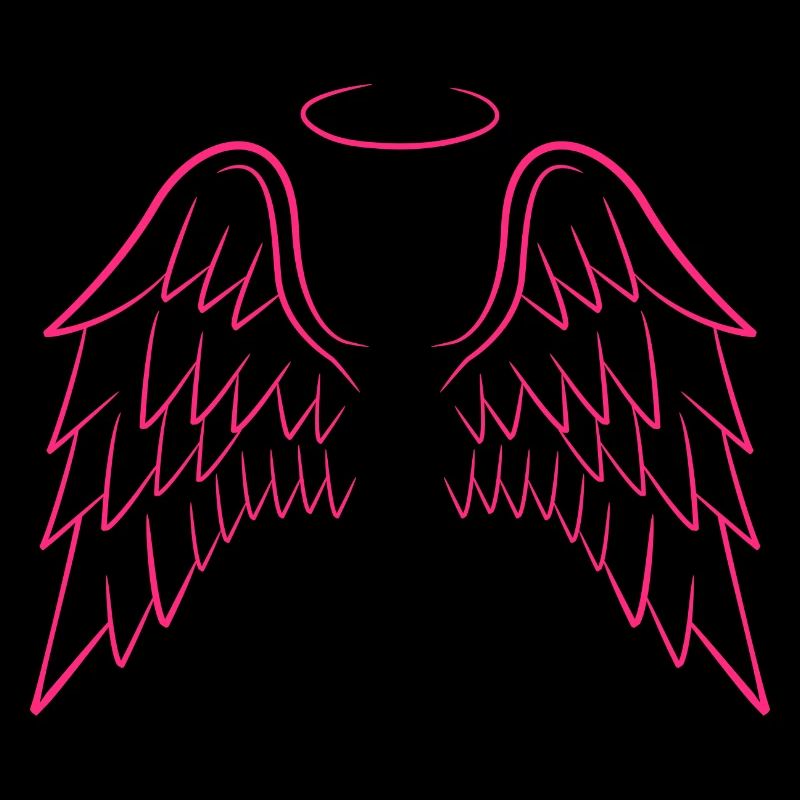 Ailes d'ange en rose