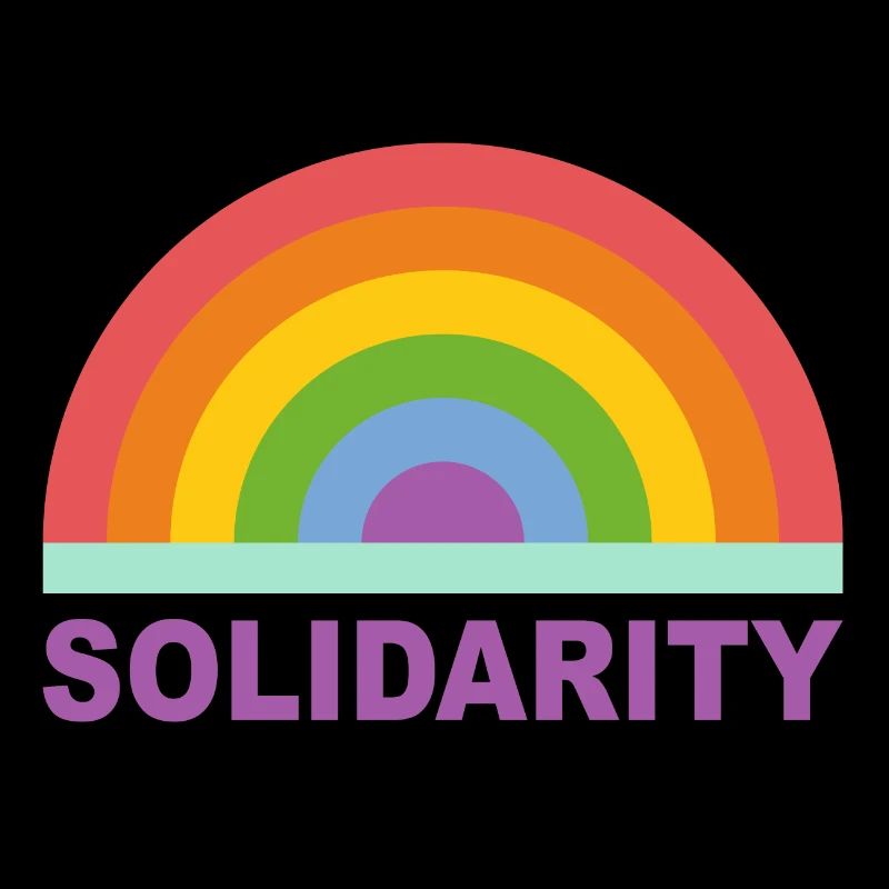 Regenbogen Solidarität