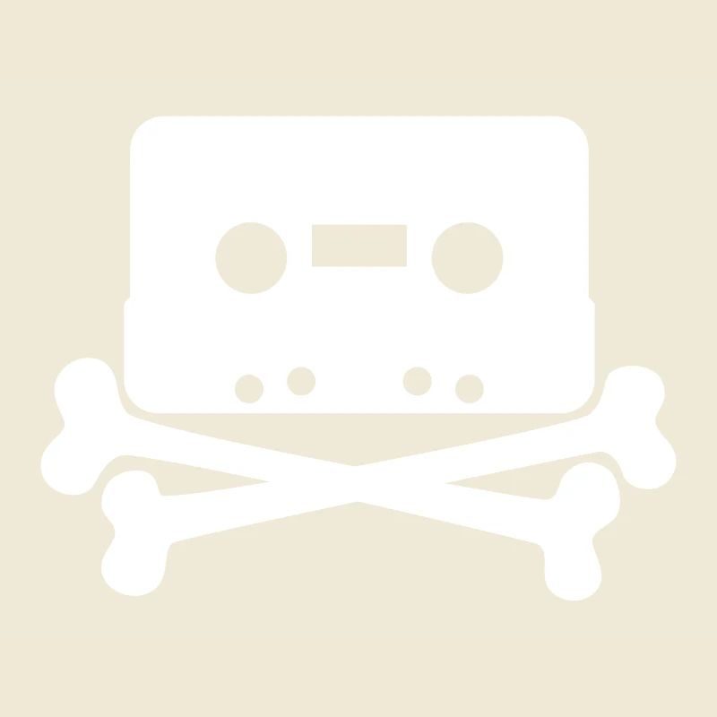 Cassette tête de mort