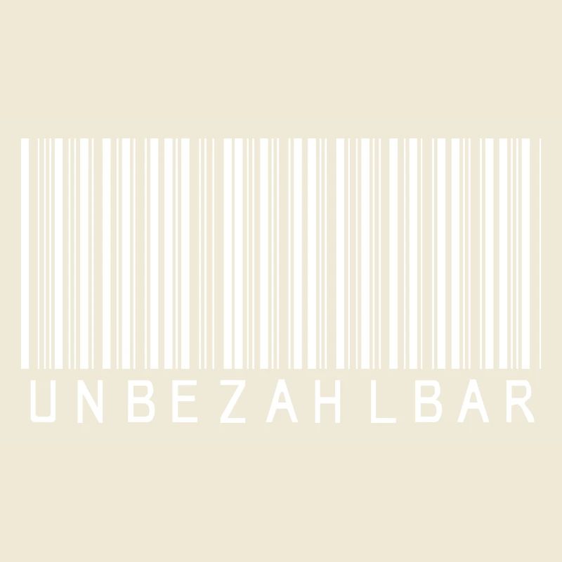 Code-barres PRICELESS blanc